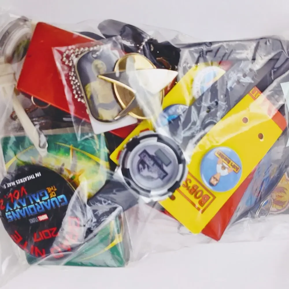 Disney Men's Mix Pop Culture Mystery Jewelry Bundle – 1.11 Pound AS-IS Lot A11